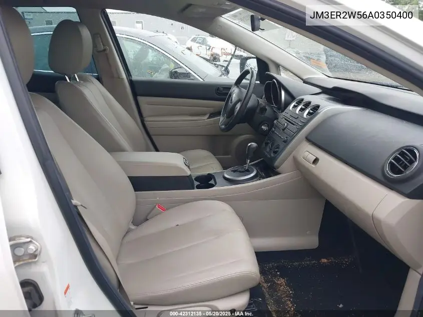 2010 Mazda Cx-7 I Sport VIN: JM3ER2W56A0350400 Lot: 42312135