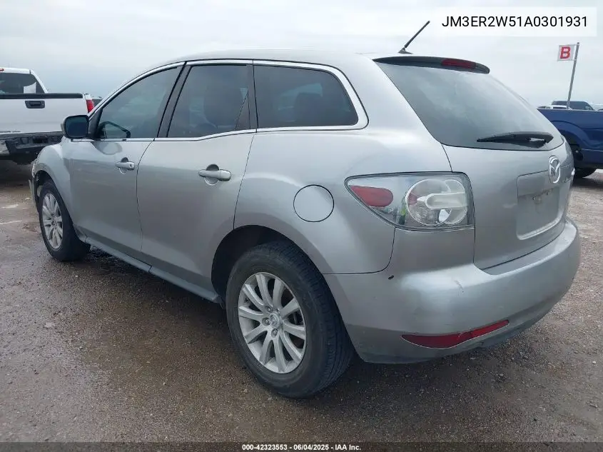 2010 Mazda Cx-7 I Sport VIN: JM3ER2W51A0301931 Lot: 42323553