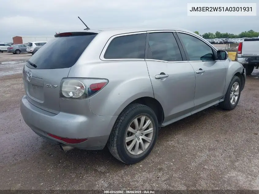 2010 Mazda Cx-7 I Sport VIN: JM3ER2W51A0301931 Lot: 42323553