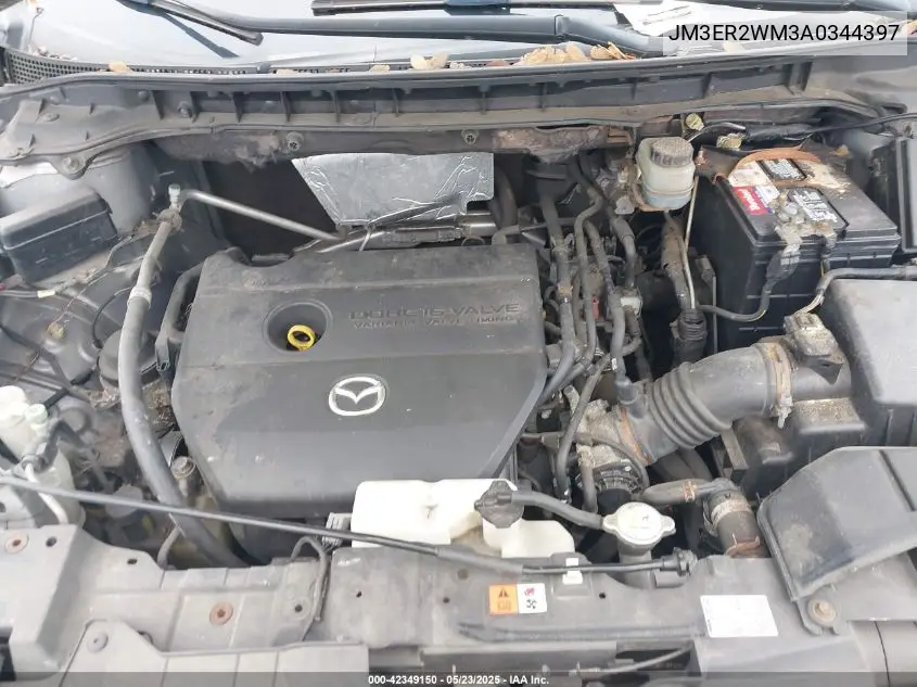 2010 Mazda Cx-7 I Sv VIN: JM3ER2WM3A0344397 Lot: 42349150