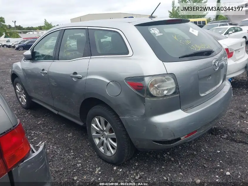 2010 Mazda Cx-7 I Sv VIN: JM3ER2WM3A0344397 Lot: 42349150
