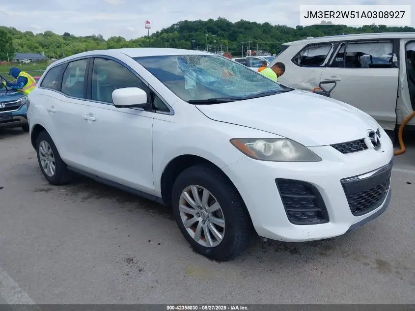 2010 Mazda Cx-7 I Sv VIN: JM3ER2W51A0308927 Lot: 42355030