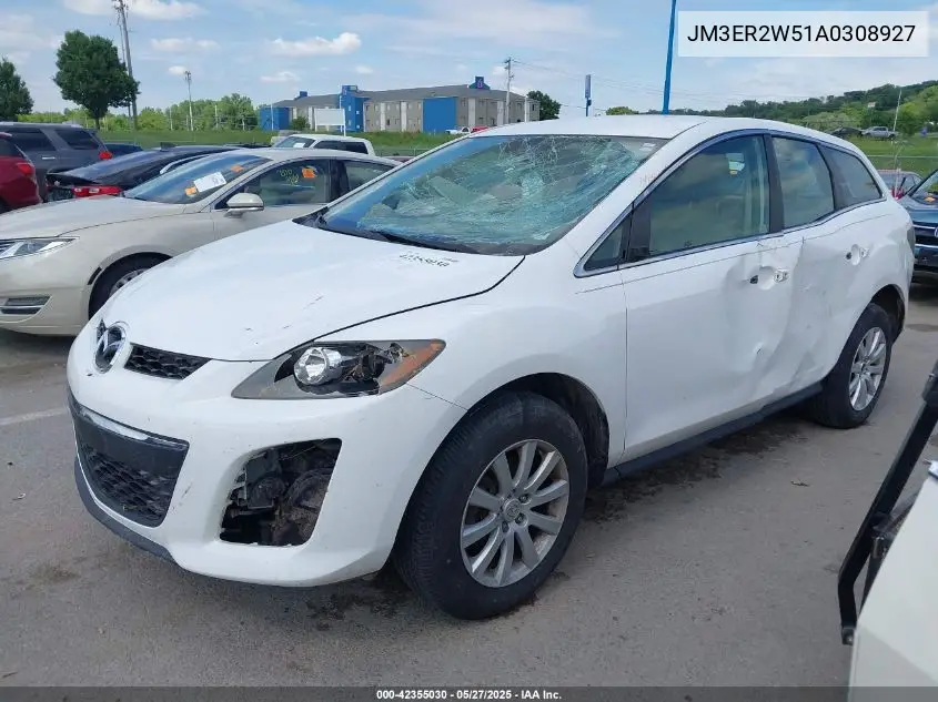 2010 Mazda Cx-7 I Sv VIN: JM3ER2W51A0308927 Lot: 42355030