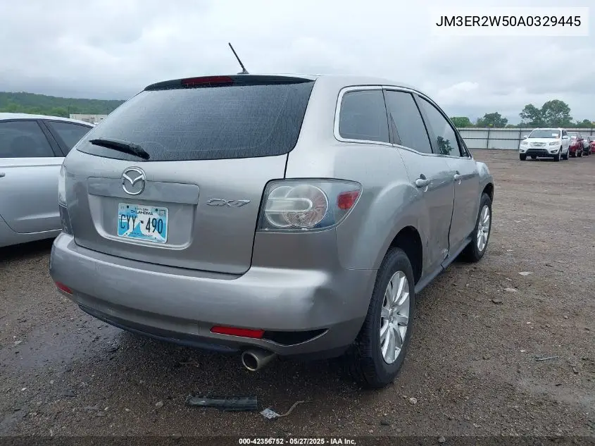 2010 Mazda Cx-7 I Sv VIN: JM3ER2W50A0329445 Lot: 42356752