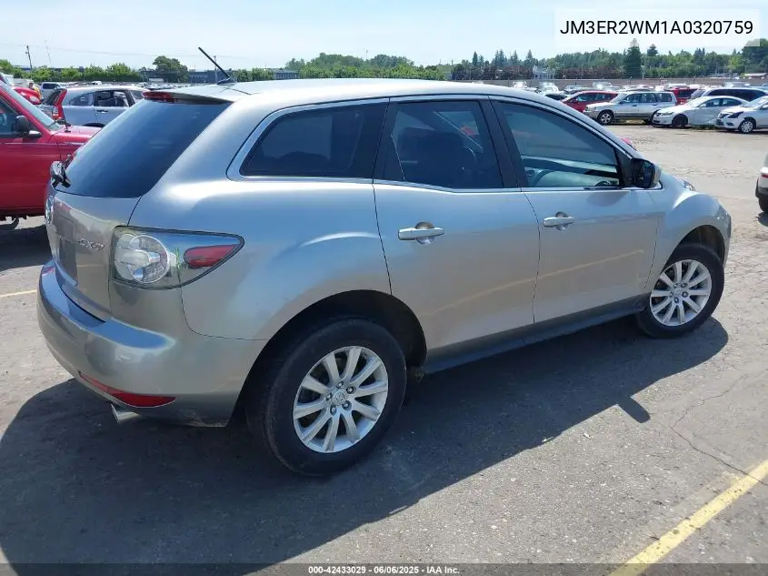 2010 Mazda Cx-7 I Sv VIN: JM3ER2WM1A0320759 Lot: 42433029