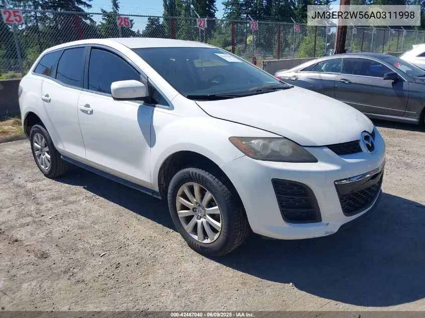2010 Mazda Cx-7 I Sv VIN: JM3ER2W56A0311998 Lot: 42467040