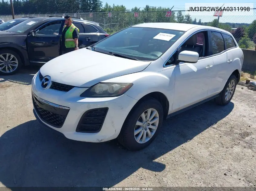 2010 Mazda Cx-7 I Sv VIN: JM3ER2W56A0311998 Lot: 42467040