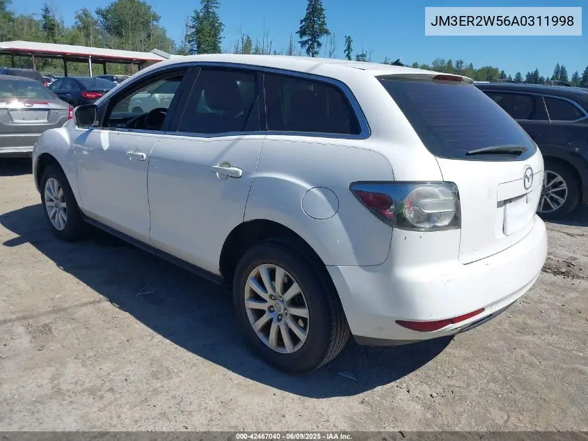2010 Mazda Cx-7 I Sv VIN: JM3ER2W56A0311998 Lot: 42467040