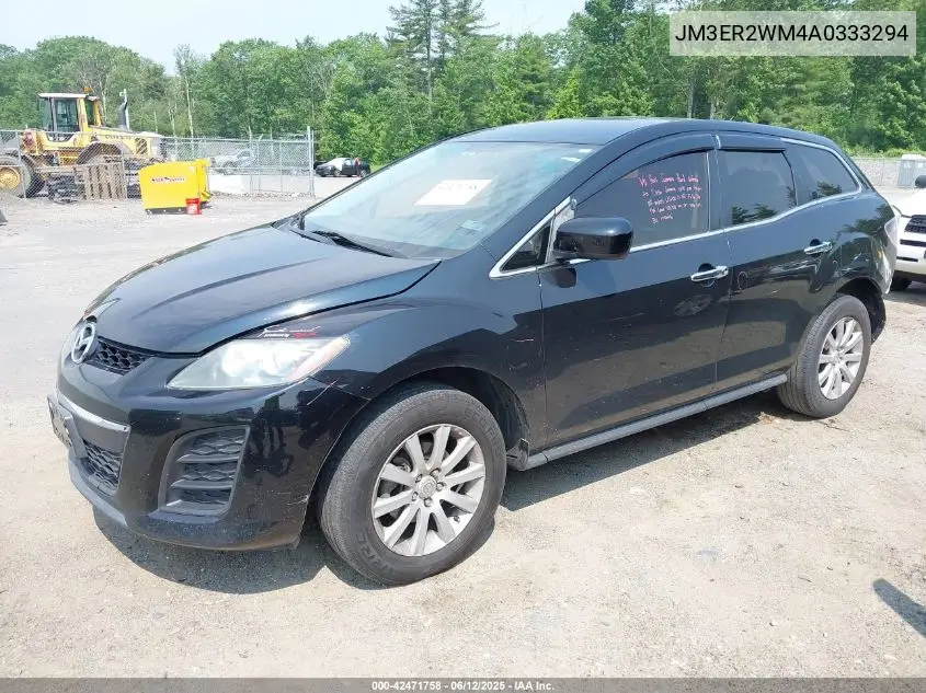 2010 Mazda Cx-7 I Sv VIN: JM3ER2WM4A0333294 Lot: 42471758