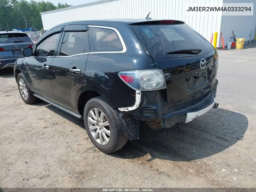 2010 Mazda Cx-7 I Sv VIN: JM3ER2WM4A0333294 Lot: 42471758