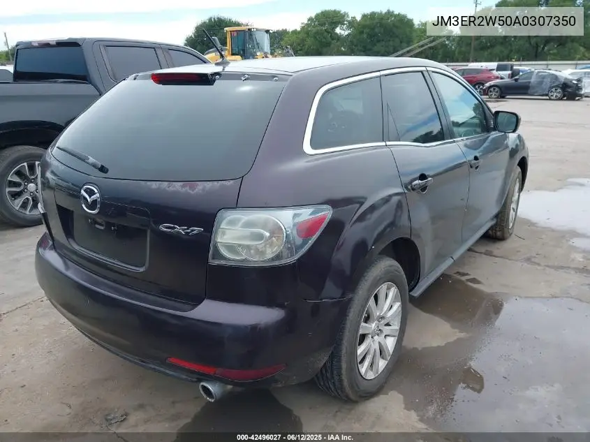 2010 Mazda Cx-7 I Sport VIN: JM3ER2W50A0307350 Lot: 42496027