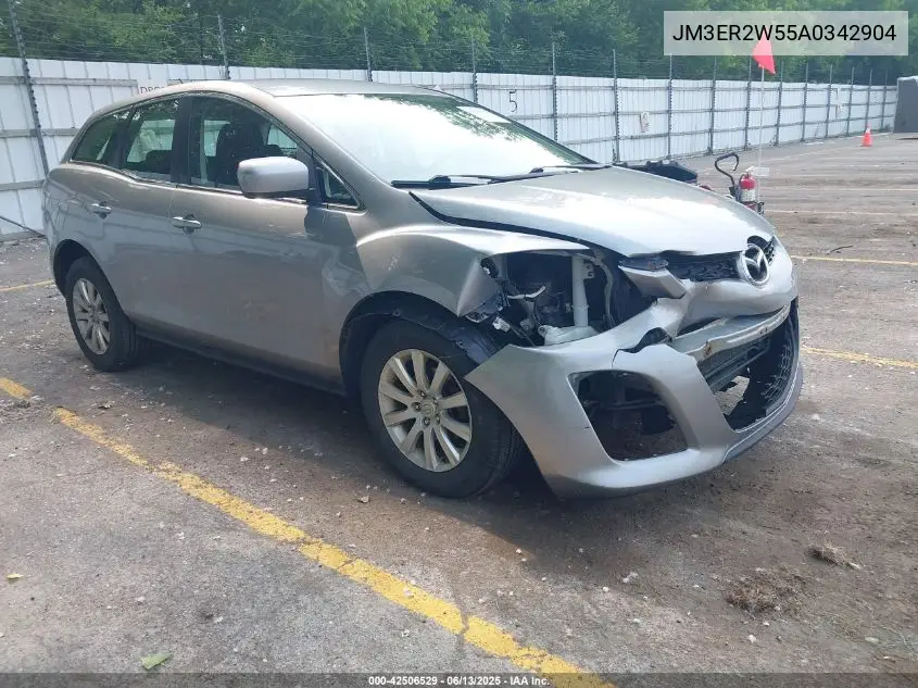 2010 Mazda Cx-7 I Sv VIN: JM3ER2W55A0342904 Lot: 42506529