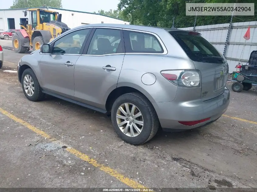 2010 Mazda Cx-7 I Sv VIN: JM3ER2W55A0342904 Lot: 42506529