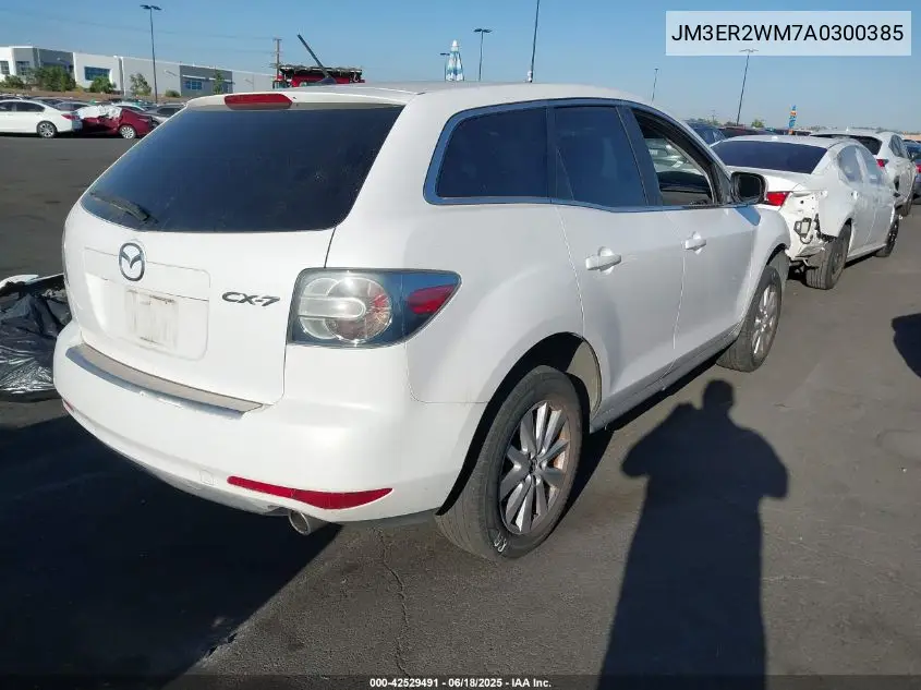 2010 Mazda Cx-7 I Sport VIN: JM3ER2WM7A0300385 Lot: 42529491