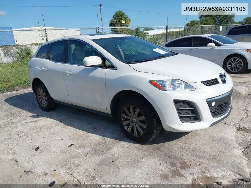2010 Mazda Cx-7 VIN: JM3ER2W5XA0331106 Lot: 42572803