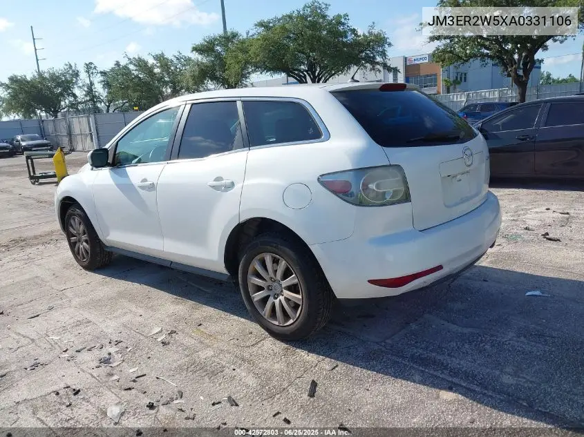 2010 Mazda Cx-7 VIN: JM3ER2W5XA0331106 Lot: 42572803