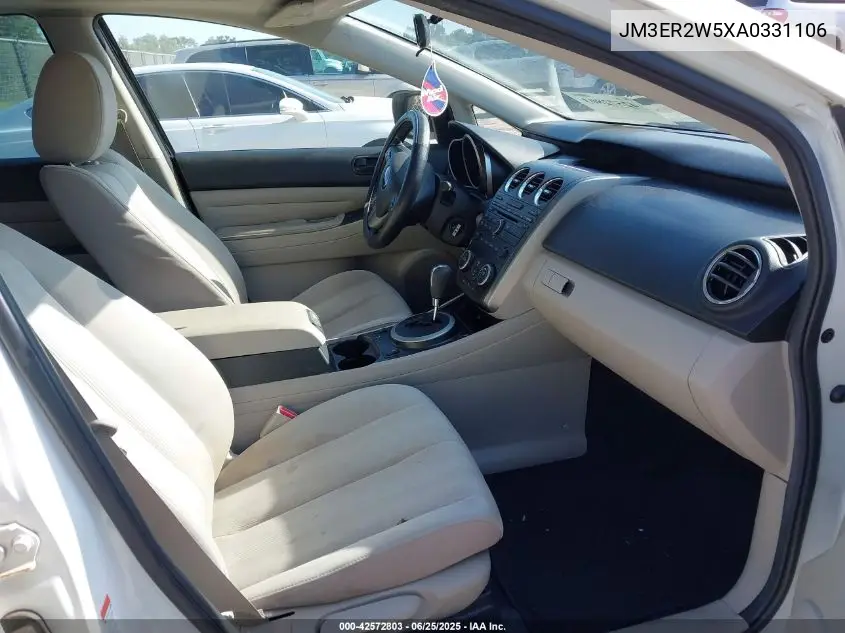 2010 Mazda Cx-7 VIN: JM3ER2W5XA0331106 Lot: 42572803