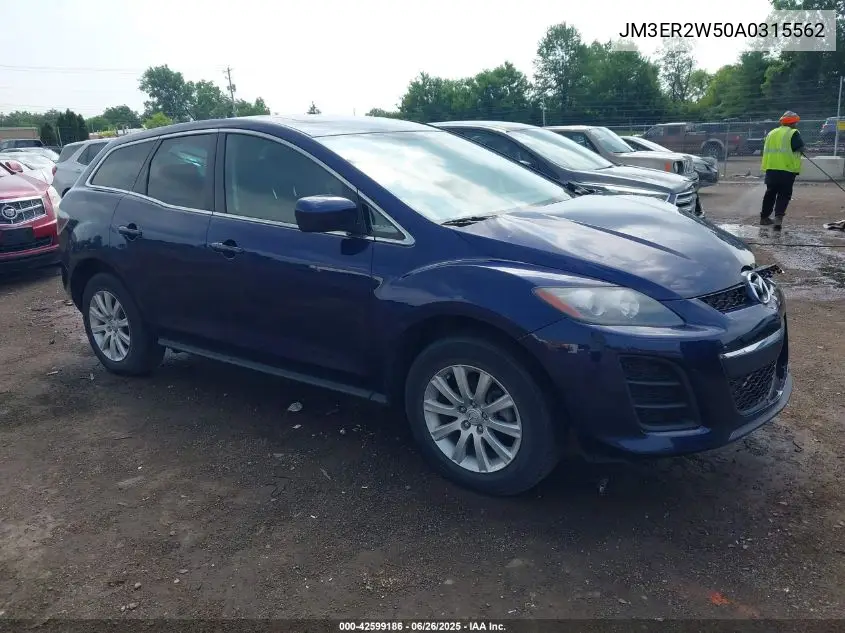 2010 Mazda Cx-7 I Sport VIN: JM3ER2W50A0315562 Lot: 42599186