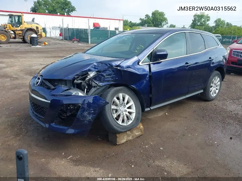 2010 Mazda Cx-7 I Sport VIN: JM3ER2W50A0315562 Lot: 42599186