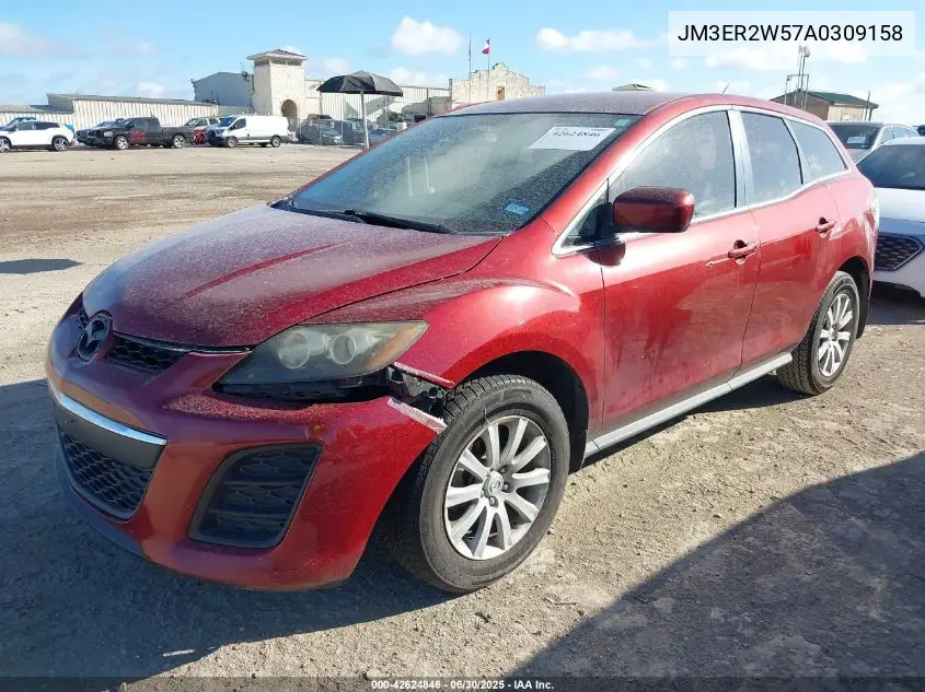 2010 Mazda Cx-7 I Sv VIN: JM3ER2W57A0309158 Lot: 42624846