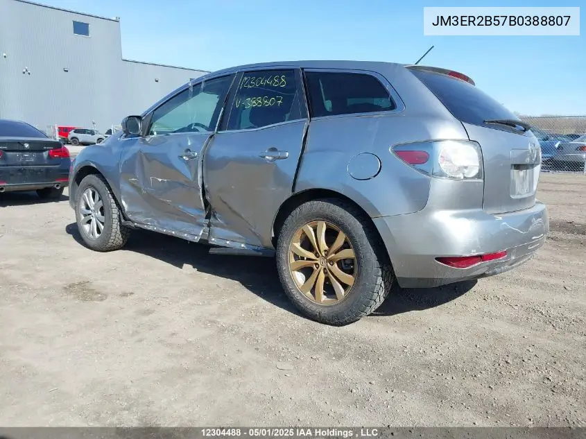 2011 Mazda Cx-7 VIN: JM3ER2B57B0388807 Lot: 12304488