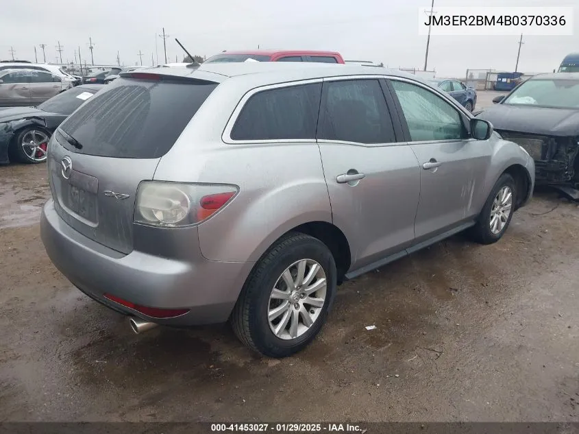 2011 Mazda Cx-7 I Sport VIN: JM3ER2BM4B0370336 Lot: 41453027