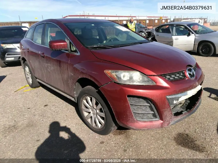 2011 Mazda Cx-7 I Sv VIN: JM3ER2A54B0379631 Lot: 41729759
