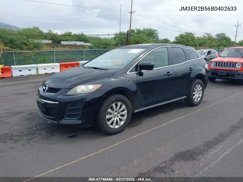 2011 Mazda Cx-7 I Sport VIN: JM3ER2B56B0402633 Lot: 41746468