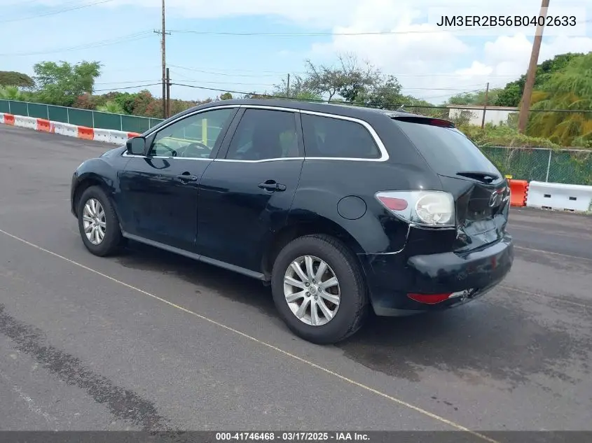 2011 Mazda Cx-7 I Sport VIN: JM3ER2B56B0402633 Lot: 41746468