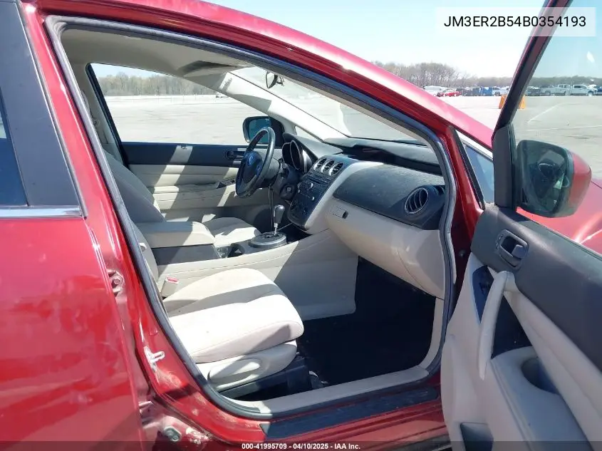 2011 Mazda Cx-7 I Sport VIN: JM3ER2B54B0354193 Lot: 41995709