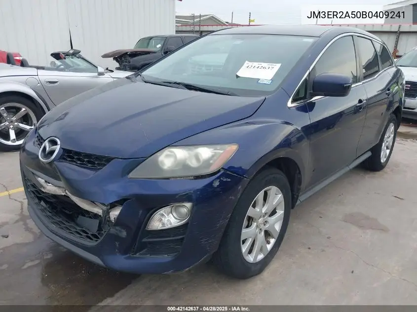 2011 Mazda Cx-7 I Sv VIN: JM3ER2A50B0409241 Lot: 42142637