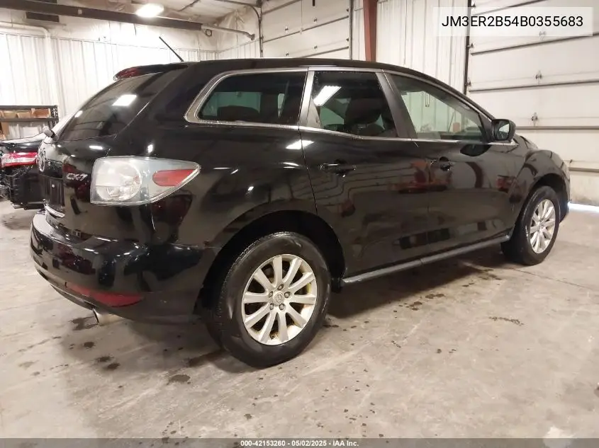 2011 Mazda Cx-7 I Sport VIN: JM3ER2B54B0355683 Lot: 42153260