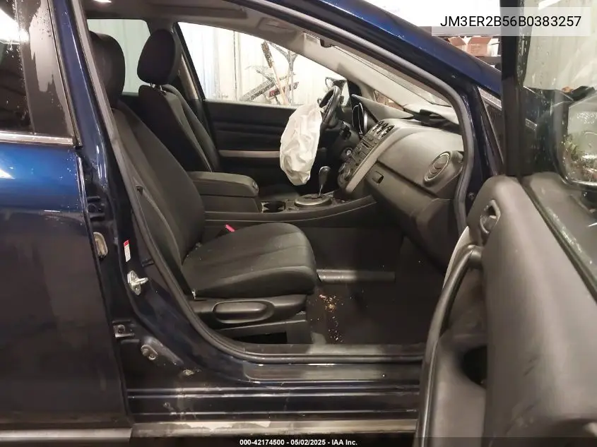 2011 Mazda Cx-7 I Sport VIN: JM3ER2B56B0383257 Lot: 42174500