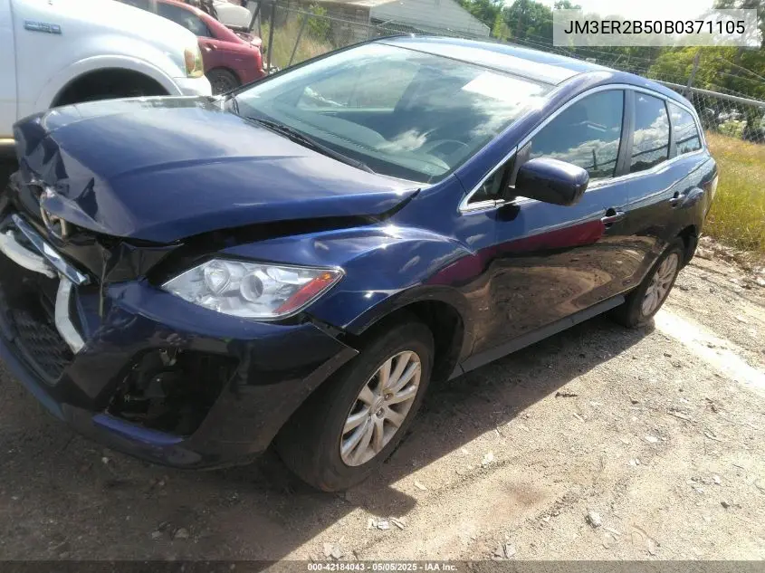2011 Mazda Cx-7 I Sport VIN: JM3ER2B50B0371105 Lot: 42184043