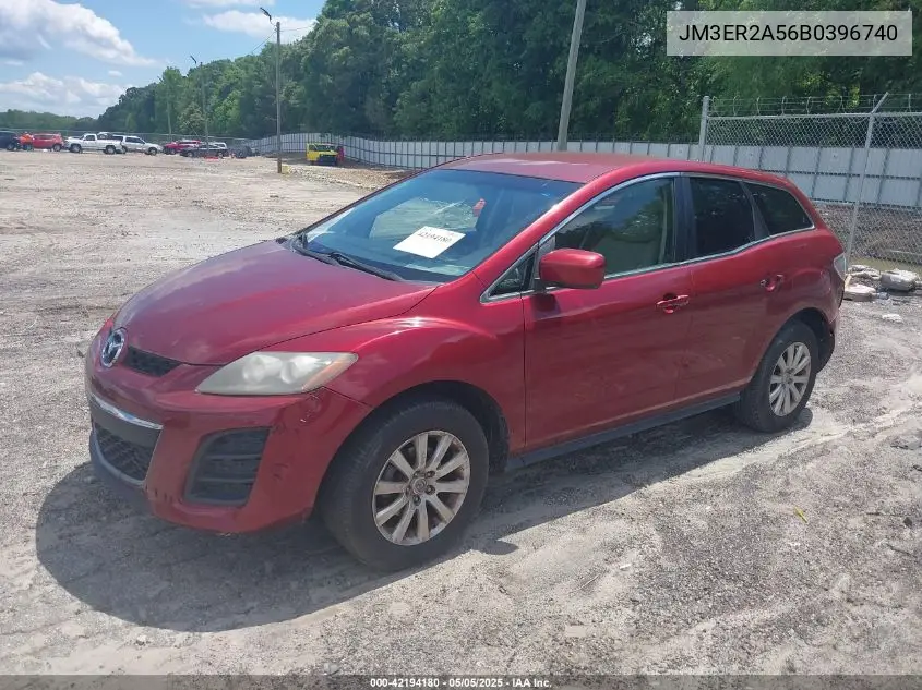 2011 Mazda Cx-7 I Sv VIN: JM3ER2A56B0396740 Lot: 42194180