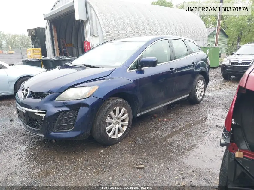2011 Mazda Cx-7 I Sv VIN: JM3ER2AM1B0370876 Lot: 42204496