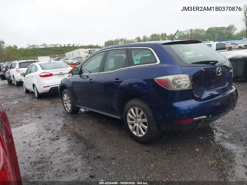 2011 Mazda Cx-7 I Sv VIN: JM3ER2AM1B0370876 Lot: 42204496