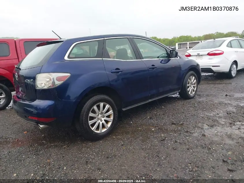 2011 Mazda Cx-7 I Sv VIN: JM3ER2AM1B0370876 Lot: 42204496
