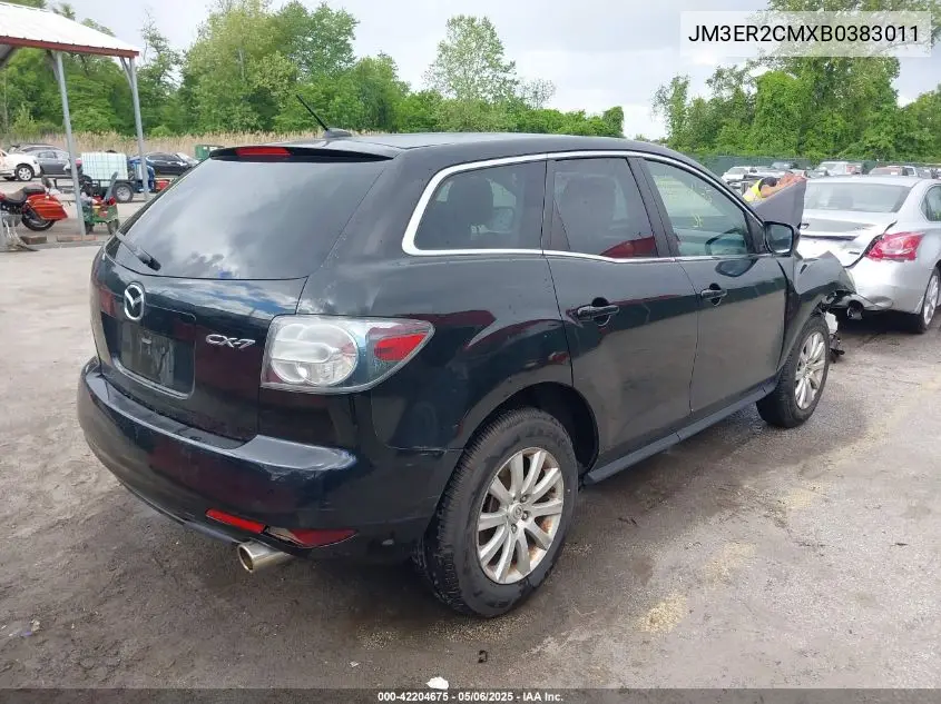 2011 Mazda Cx-7 I Touring VIN: JM3ER2CMXB0383011 Lot: 42204675