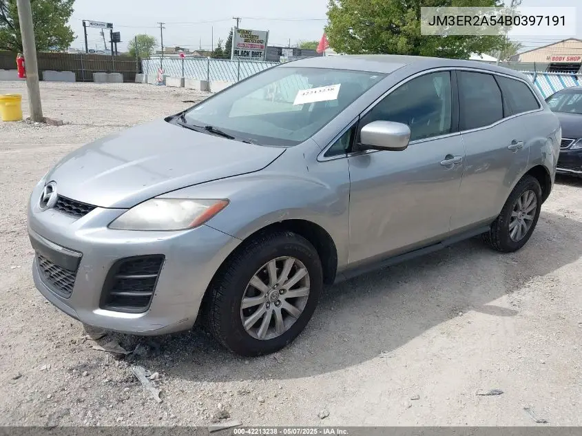 2011 Mazda Cx-7 I Sv VIN: JM3ER2A54B0397191 Lot: 42213238