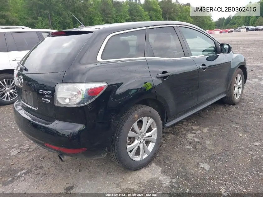 2011 Mazda Cx-7 S Touring VIN: JM3ER4CL2B0362415 Lot: 42214144