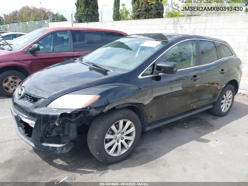 2011 Mazda Cx-7 I Sv VIN: JM3ER2AMXB0393430 Lot: 42216640