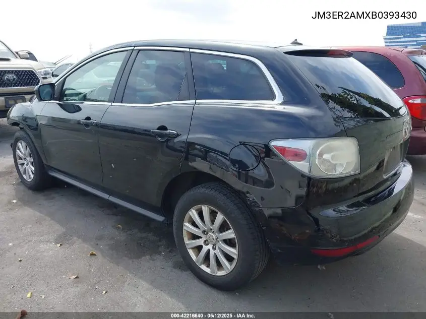 2011 Mazda Cx-7 I Sv VIN: JM3ER2AMXB0393430 Lot: 42216640