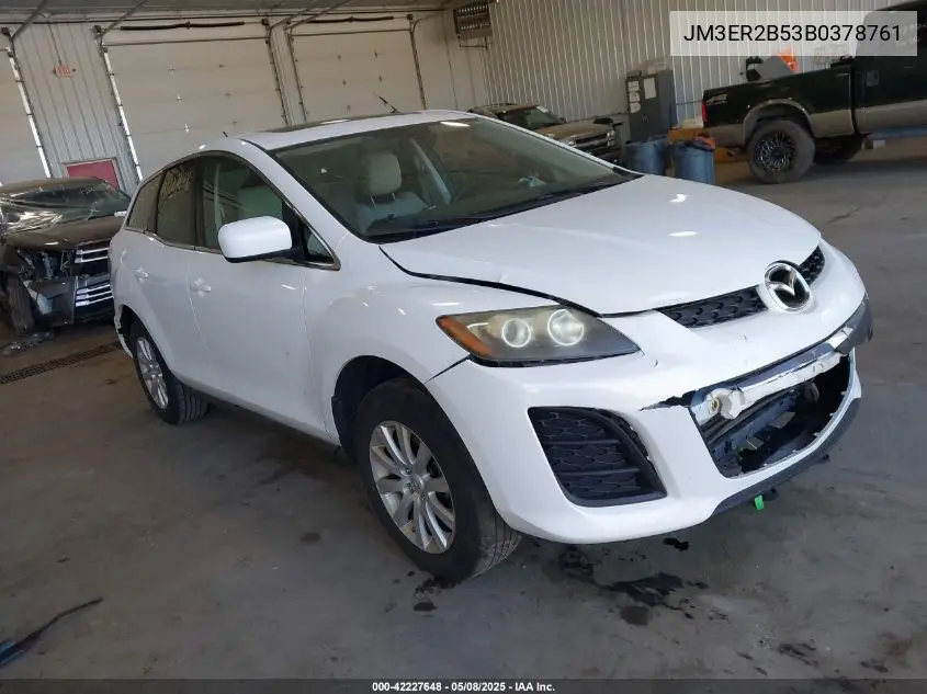 2011 Mazda Cx-7 I Sport VIN: JM3ER2B53B0378761 Lot: 42227648