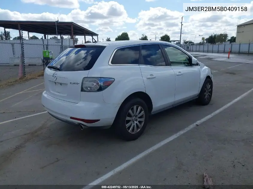 2011 Mazda Cx-7 I Sport VIN: JM3ER2BM5B0409158 Lot: 42249752