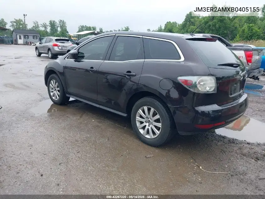 2011 Mazda Cx-7 I Sv VIN: JM3ER2AMXB0405155 Lot: 42267220