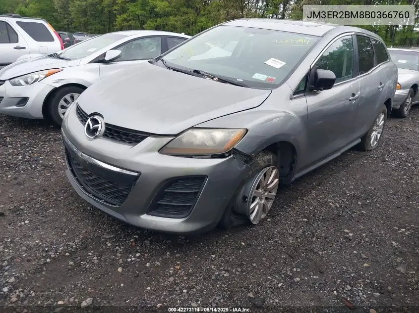 2011 Mazda Cx-7 I Sport VIN: JM3ER2BM8B0366760 Lot: 42273114