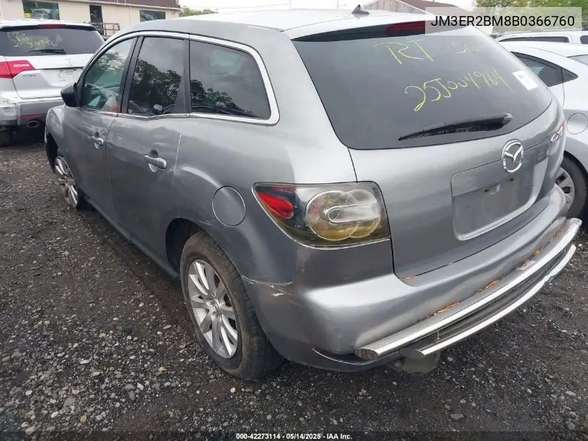 2011 Mazda Cx-7 I Sport VIN: JM3ER2BM8B0366760 Lot: 42273114