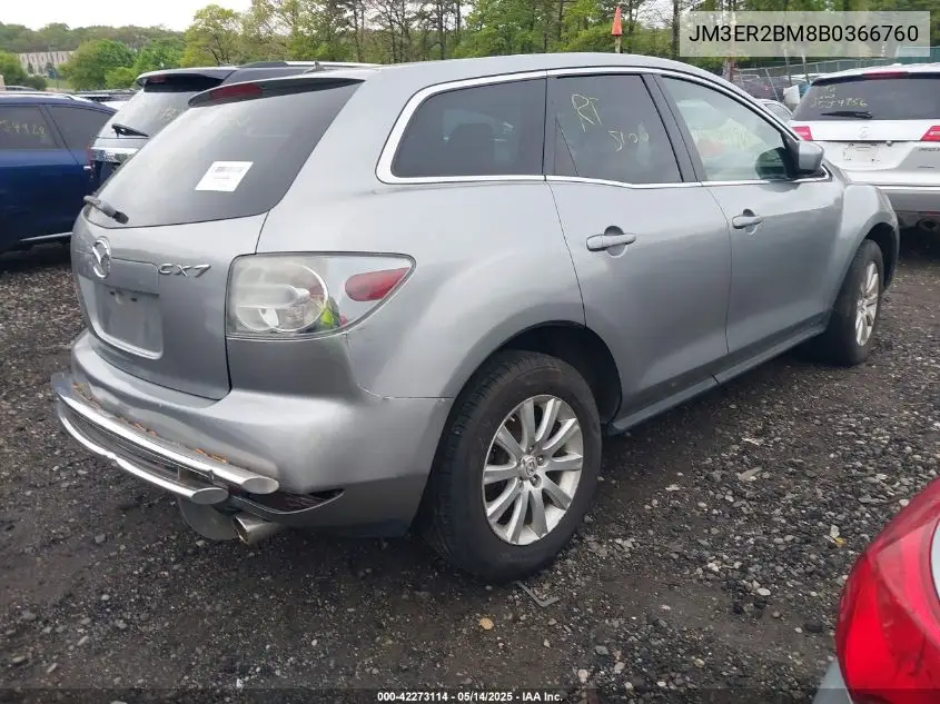 2011 Mazda Cx-7 I Sport VIN: JM3ER2BM8B0366760 Lot: 42273114