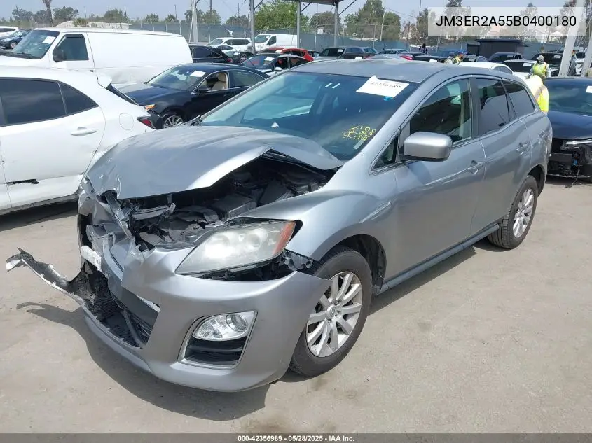 2011 Mazda Cx-7 I Sv VIN: JM3ER2A55B0400180 Lot: 42356989